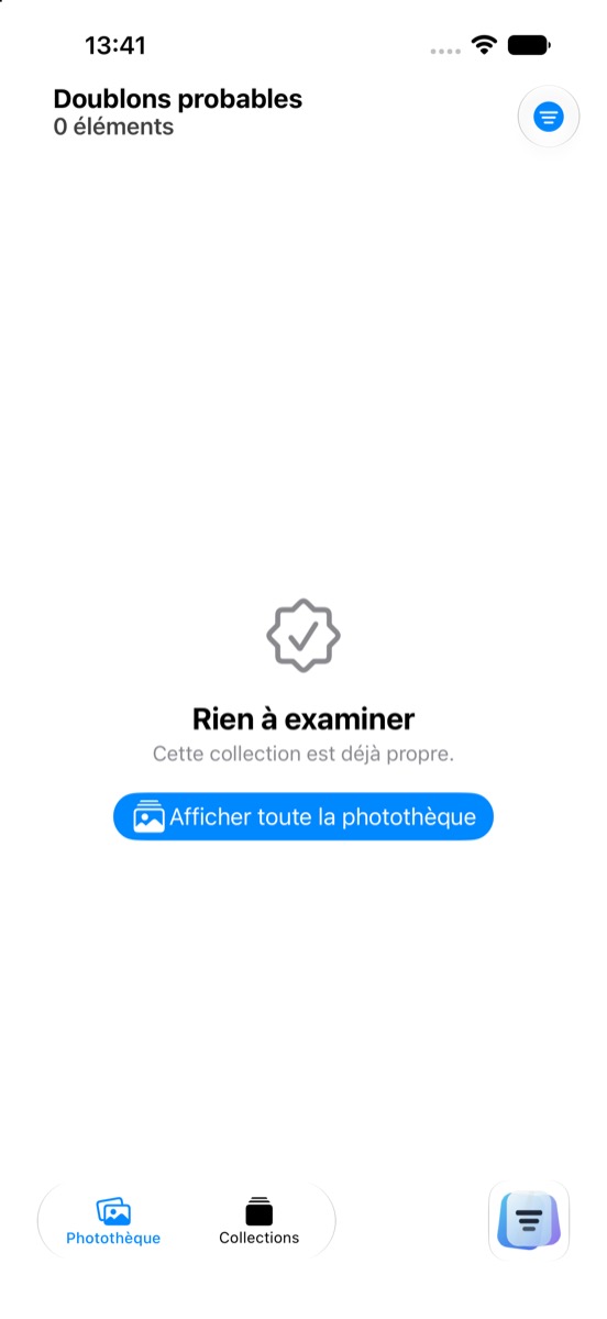 Doublons probables à examiner dans Tasnif.